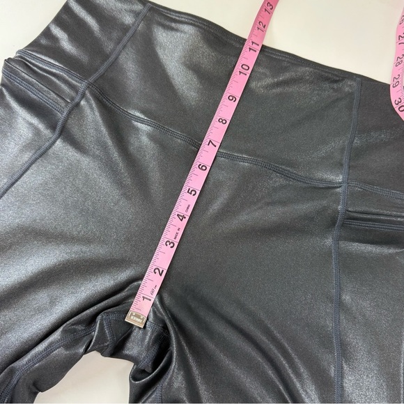 Athleta Inclination Moto Tight Leggings Womens Medium Black High Rise - Picture 10 of 12